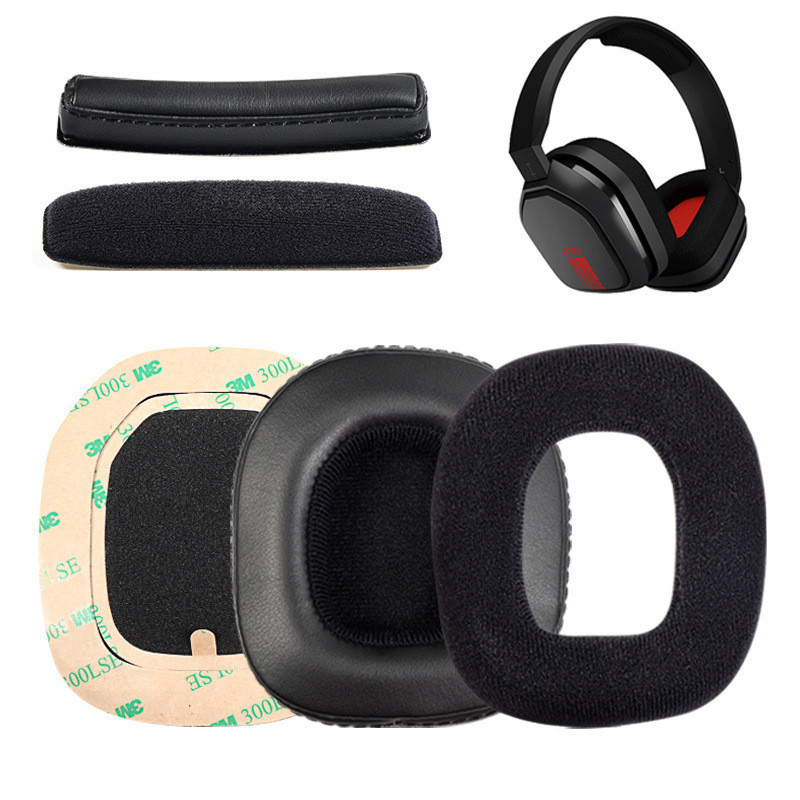 適用羅技Astro A10耳機套A20 A40 A50耳罩海綿套游戲耳機頭梁皮墊