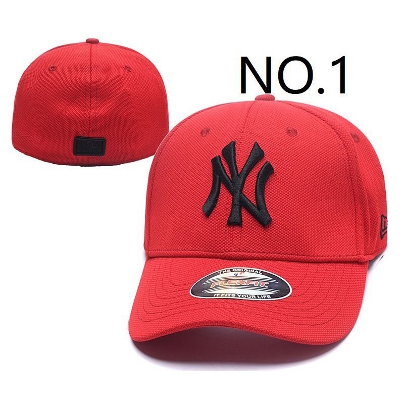 【JAN】NQxA Mlb NY 時尚紐約洋基隊彈力帽封閉精品帽子潮男女潮流運動潮帽棒球帽6款IPXp