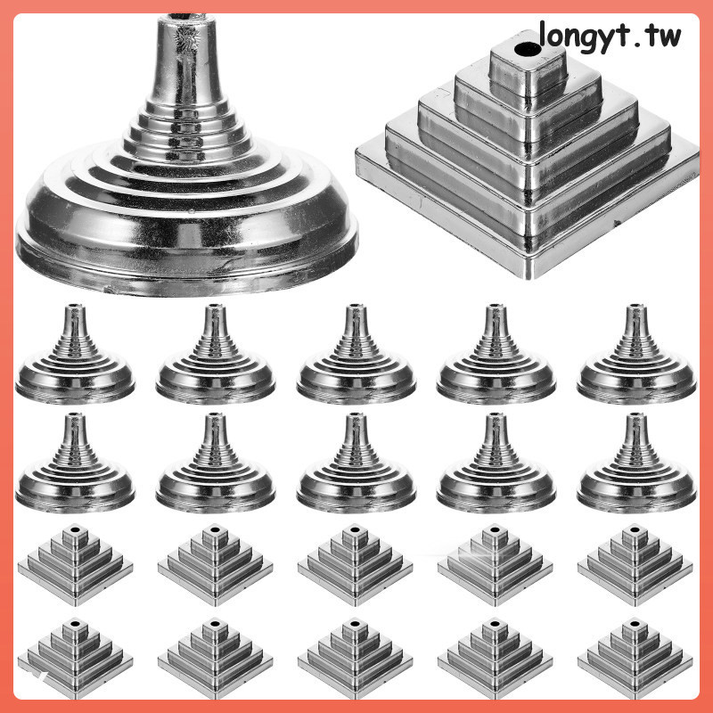 Longyt 20 件旗桿底座展示架支架便攜式底座桌面固定支架
