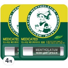 曼秀雷敦藥用潤唇膏天然薄荷醇 3.5g 4 片