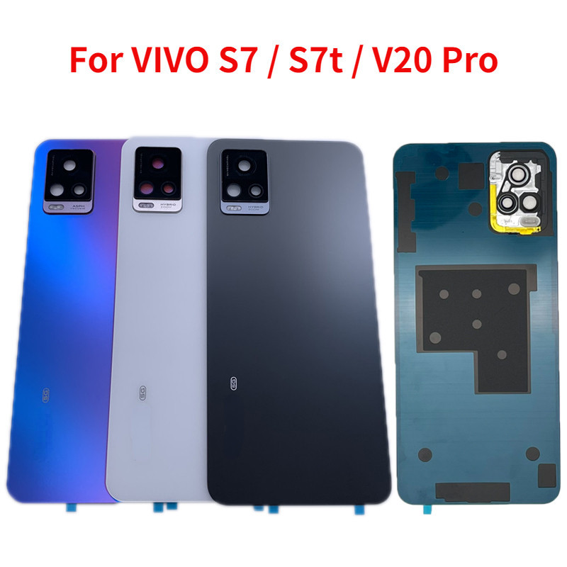 Vivo S7t V20 Pro 原裝後蓋電池蓋玻璃後門外殼維修更換相機鏡頭