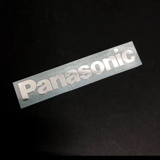 2025貼紙 Panasonic松下金屬貼適用於空調冰箱洗衣機logo貼紙電器標貼裝飾