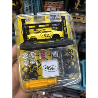 ★汽車玩具收藏模型上新★M2 機器 1/64 限量版 道奇 普利茅斯拼裝版 小汽車模型帶金屬支架
