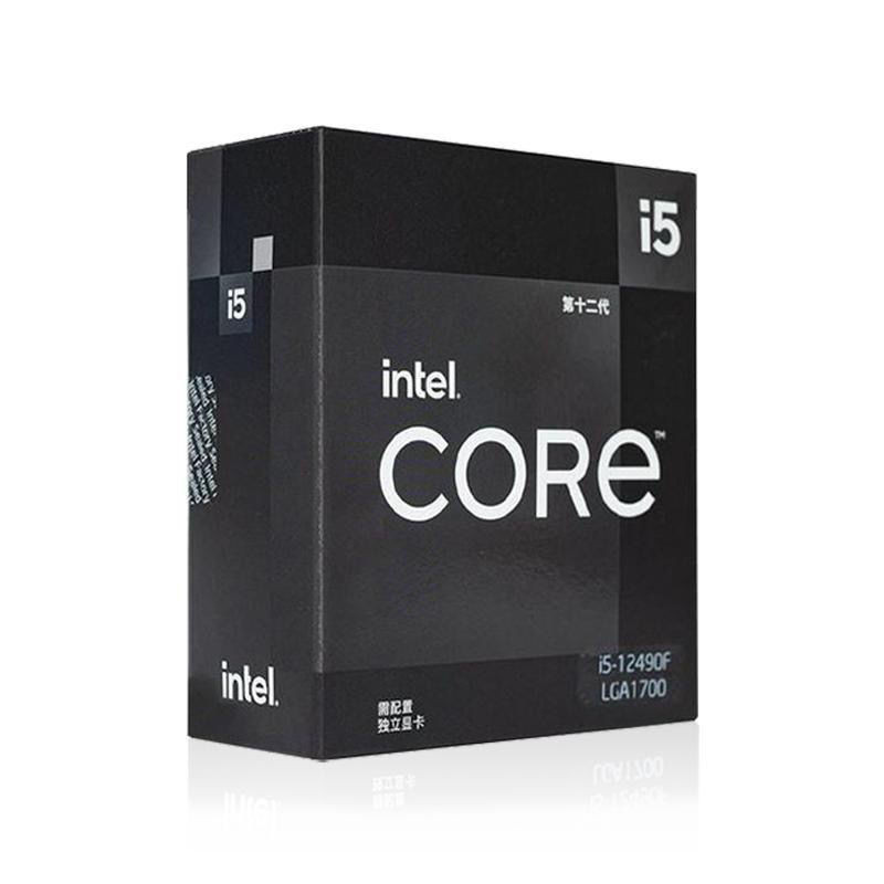 英特爾Intel 12代酷睿 i5-12490F 全新盒裝原包CPU處理器