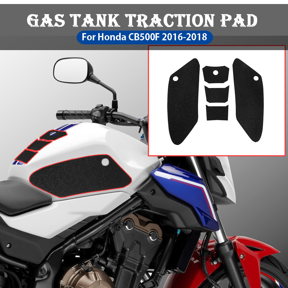 HONDA 適用於本田 CB500F 2016 2017 2018 摩托車配件防滑油箱墊氣膝抓地力貼紙保護貼