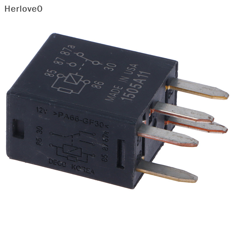 Herlove G8V-RH-1C7T-R-DC12 G8VRH1C7TRDC12 12V 汽車繼電器 SPDT 35A