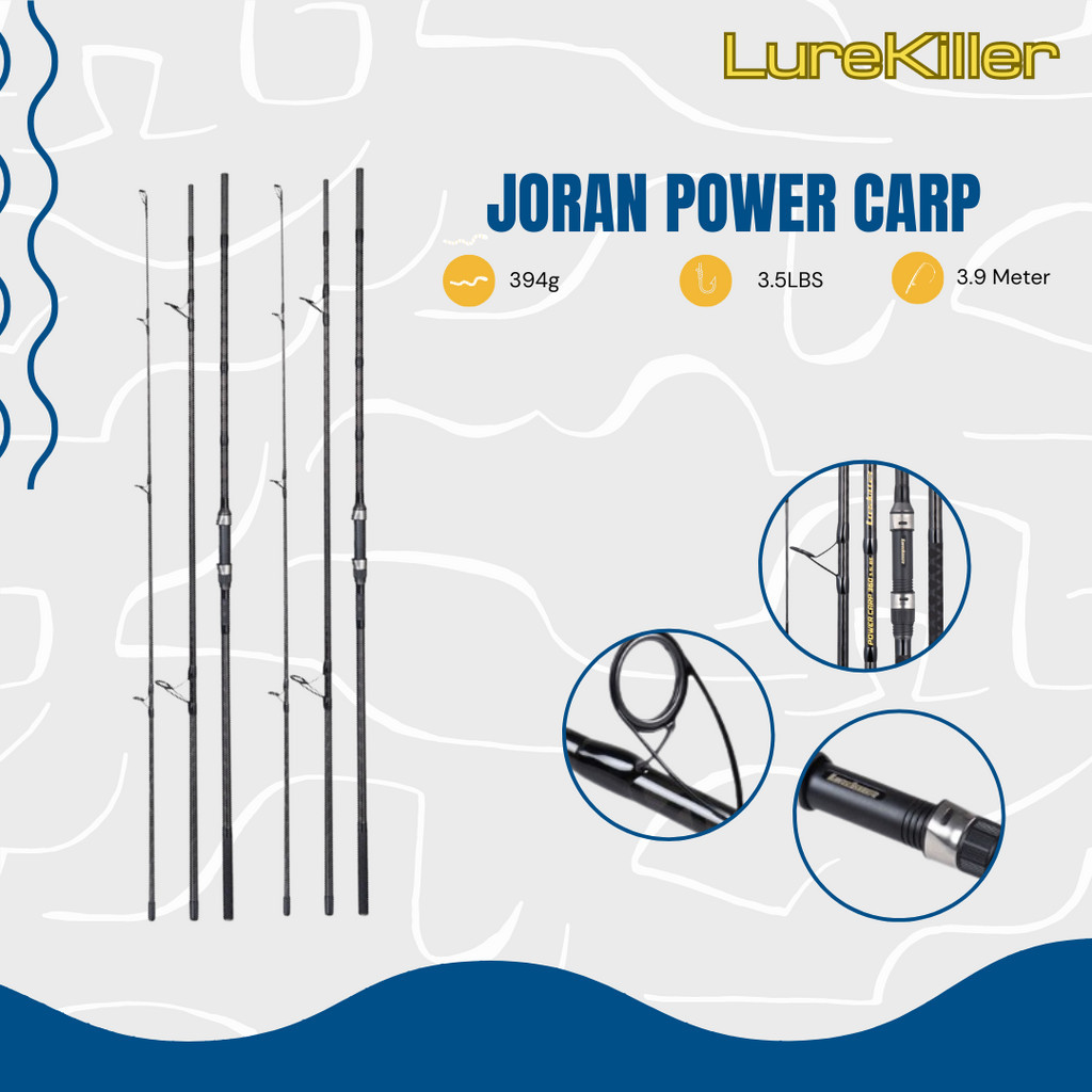 Lurekiller Power Carp 釣魚竿沙子 3.9M 強力衝浪桿 JP010
