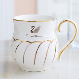 陶瓷水杯帶蓋馬克杯簡約北歐辦公室客廳家用喝水泡茶杯子