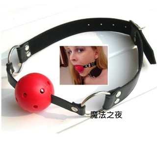 《A1672》口球空心球型口塞/情趣sm玩具/轟趴助性用品/口枷 全館現貨24小時臺灣出貨魔法戀人