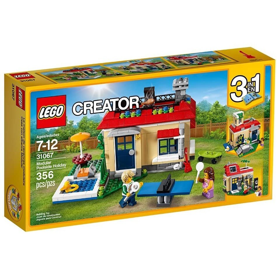 請先看內文 LEGO 樂高 31067 創意系列 渡假小屋 三合一組