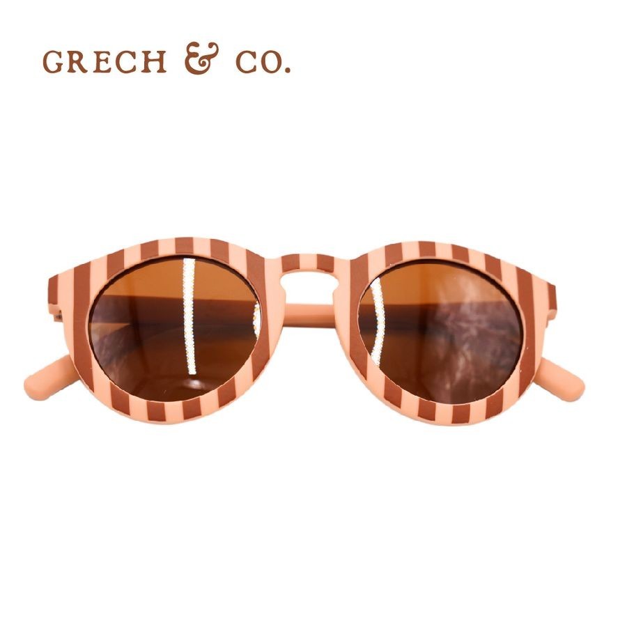 Grech&amp;Co.偏光太陽眼鏡v3/ 嬰兒/ 條紋粉 eslite誠品