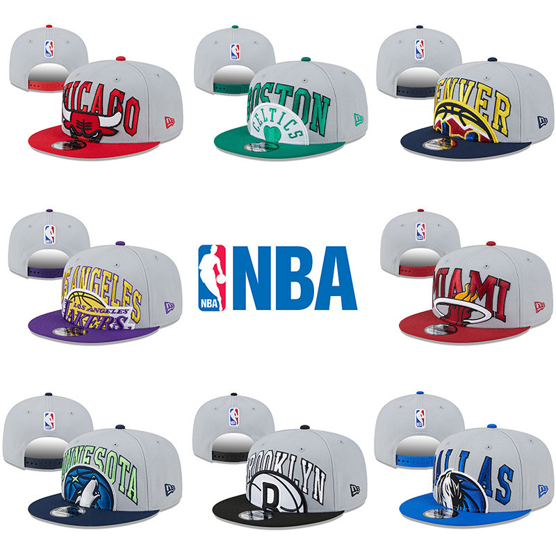2024 NBA 公牛隊湖人隊高品質後扣帽戶外帽子