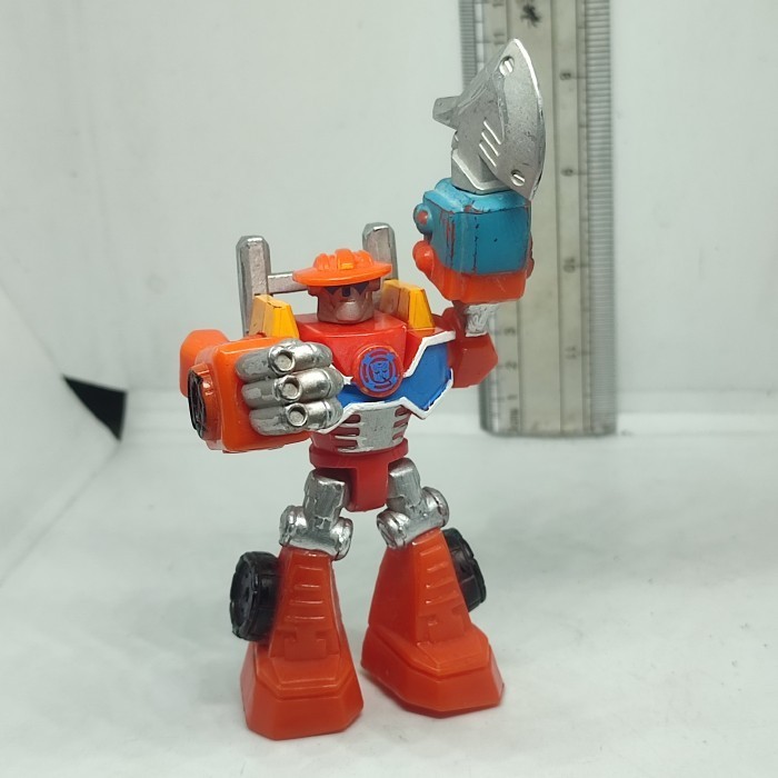 TRANSFORMERS 可動人偶 3 Playskool 英雄變形金剛救援機器人熱浪