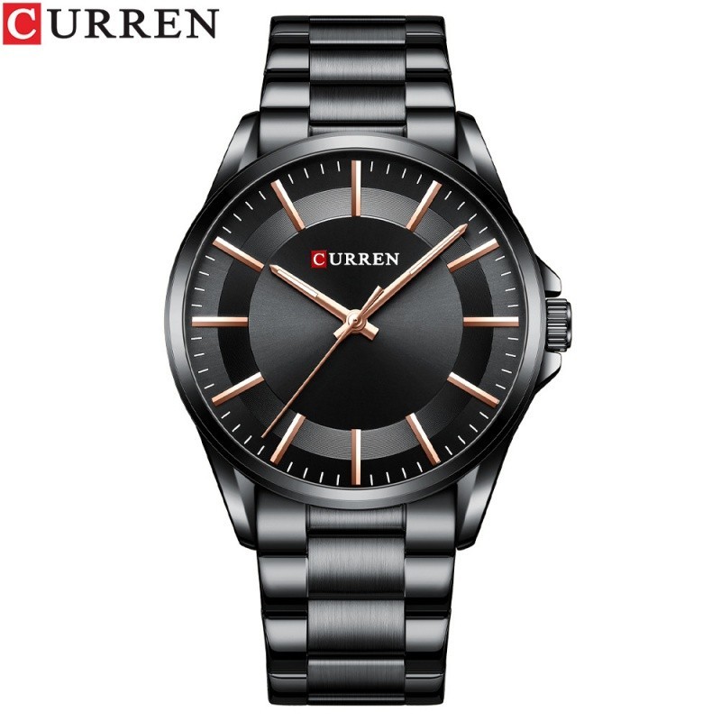 CURREN品牌 8429 防水 石英 鋼帶 高級男士手錶