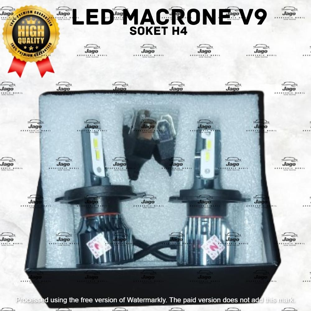 Vios 汽車 LED 燈 E、G、TRD 2003-2013 MACRONE V9 遠近大燈和霧燈