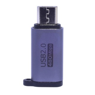 Cre 可靠的 USB C 到 Micro USB 母頭公頭連接器 USB C 母頭到 Micro USB 公頭適配器,