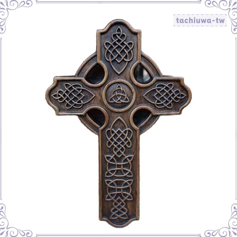 [TachiuwaTW] 壁掛十字架木製裝飾壁掛裝飾壁爐入口辦公室裝飾