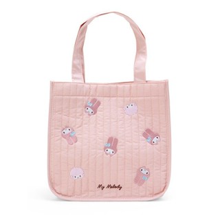 日本 新款 三麗鷗sanrio手提包 庫洛米 美樂蒂 凱蒂貓 惡魔卡通可愛刺繡手提包 外出便攜手拎包 便當包