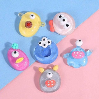 冰雪小怪獸 Jibbitz Crocs Charm DIY 可愛卡通樹脂飾品配件 DIY 手機殼手工髮夾小補丁孔鞋扣