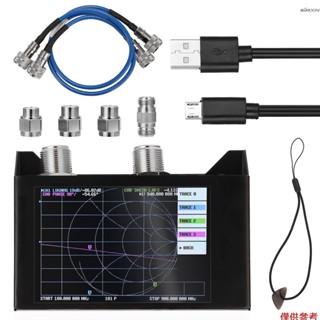 4.0 英寸觸摸屏 3G 矢量網絡分析儀 SAA-2N 天線分析儀 Shortwave HF VHF 帶鐵殼