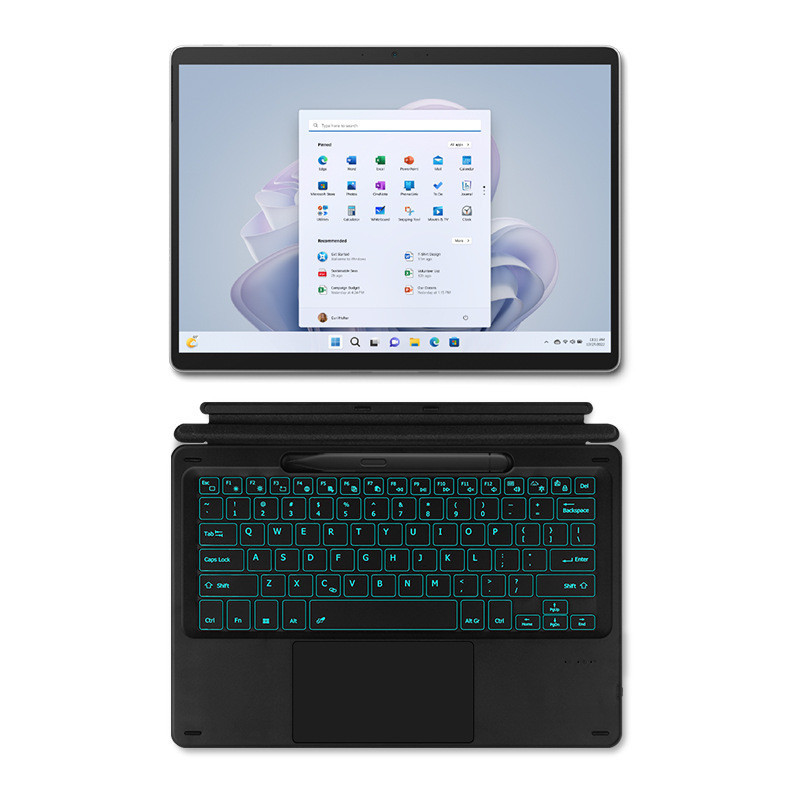 【現貨速發】適用微軟SurfacePro10鍵盤 Surface Pro8 LYKEY Pro9/X BGKEY