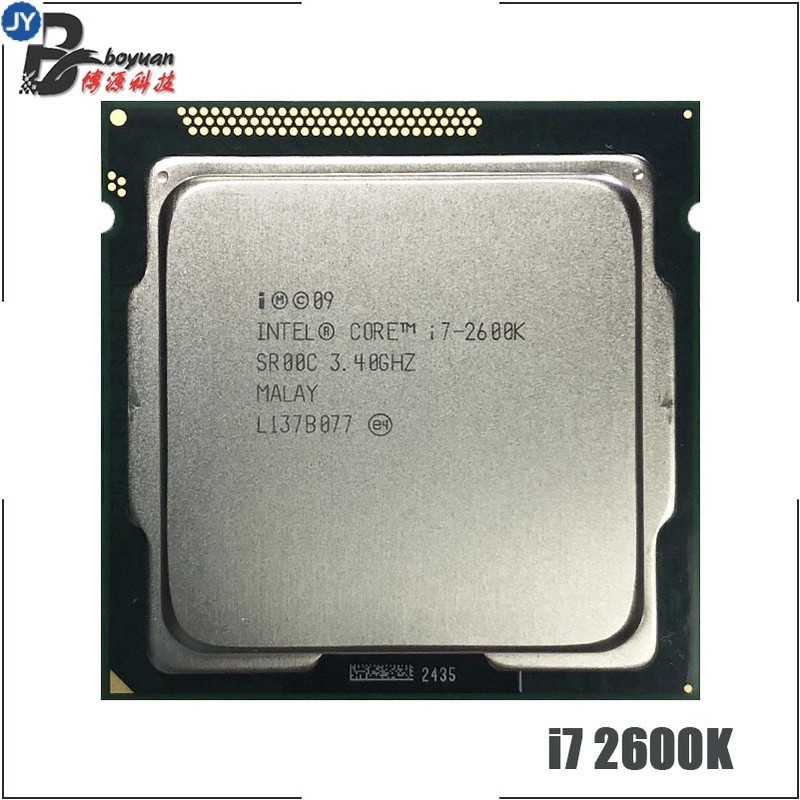 英特爾酷睿 i7-2600K i7 2600K 3.4 GHz 四核 CPU 處理器 8M 95W LGA 1155