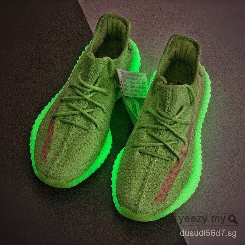 Premium S Yeezy Boost 350 V2“Glow In The Dark”夜吧時尚男女運動鞋EG529