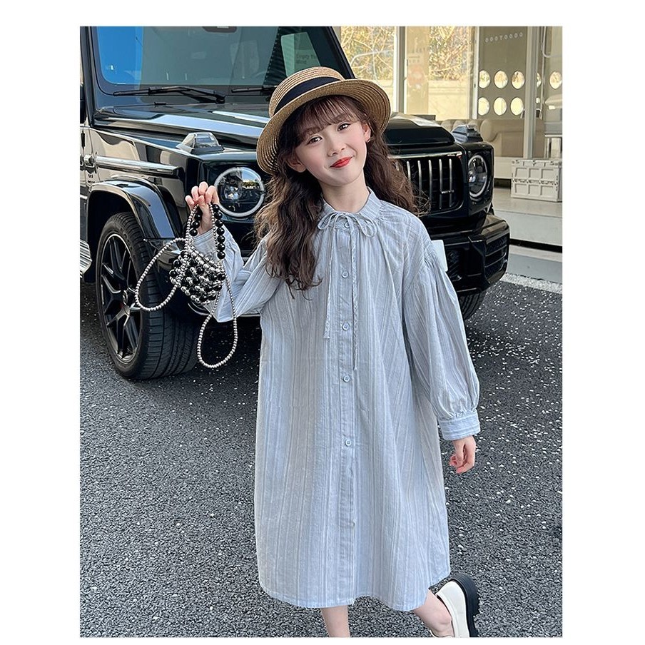 連身裙洋裝 一件式洋裝 可愛洋裝 寶寶洋裝 學院風洋裝 氣質 中大童 復古 純棉 正韓童裝 長版洋裝 韓國童裝 兒童洋裝