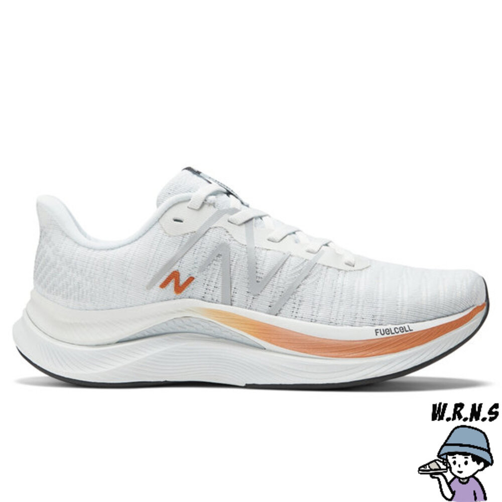 【Rennes 】New Balance 女鞋 慢跑鞋 FuelCell Propel v4 白 WFCPRGB4-D