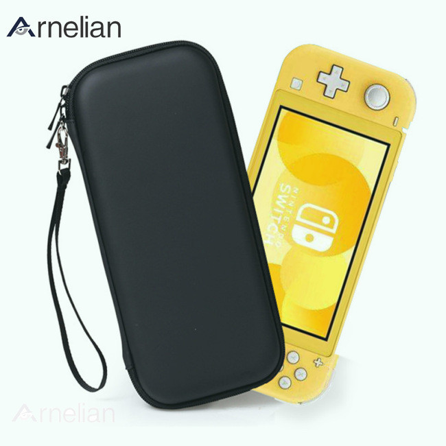 任天堂 Arnelian 便攜式迷你硬質便攜包防震收納包兼容 Nintendo Switch Lite 遊戲機