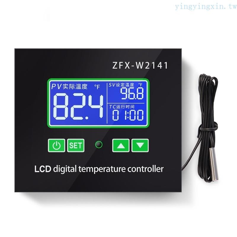 Yx -67°F 至 248°F 溫控器控制器溫度控制器數字加熱冷卻電子溫控器控制模塊