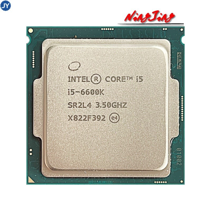 【現貨】英特爾酷睿 I5-6600k i5 6600K 3.5 GHz 四核四核 CPU 處理器 6m 91W LGA