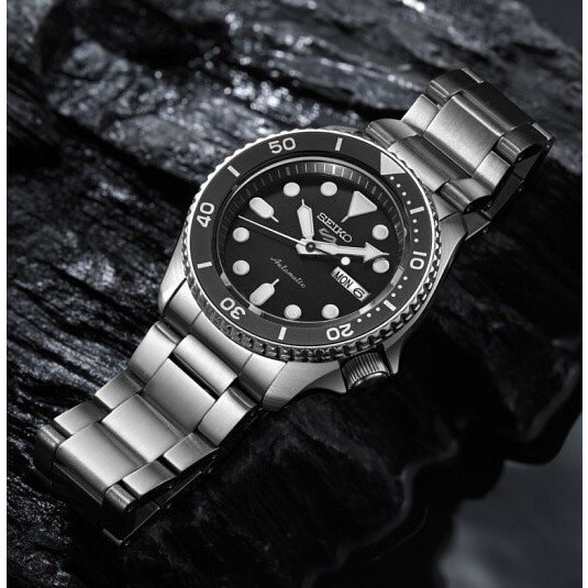SEIKO 精工 SRPD55K1手錶 黑 夜光 手自動上鍊 機械錶 鋼帶 男錶  錶飾精品