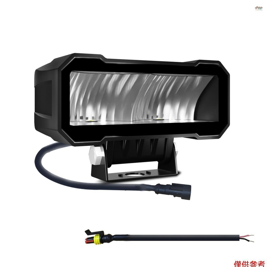 Led 工作燈 6000K 5 英寸汽車折射工作燈駕駛燈 IP68 防水聚光燈,適用於卡車、摩托車、SUV、全地形車、船