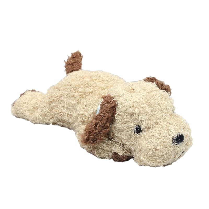 Shinada Lazy Party 毛绒懒惰派对狗棕色（中） 12 x 27 x 8 cm 毛绒玩具，动物杂货 FLP