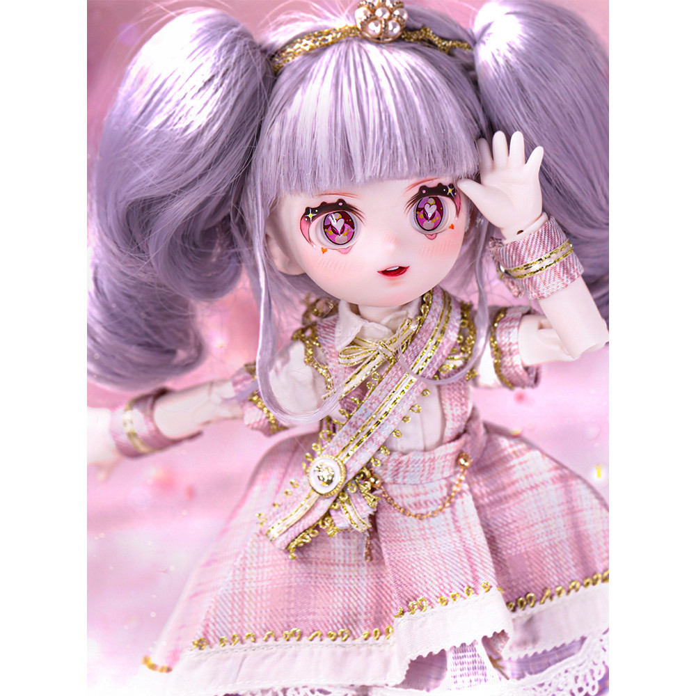 【收藏精品】BJD娃娃6六分sd人形偶Kioko清二次元原創純化妝全套現貨