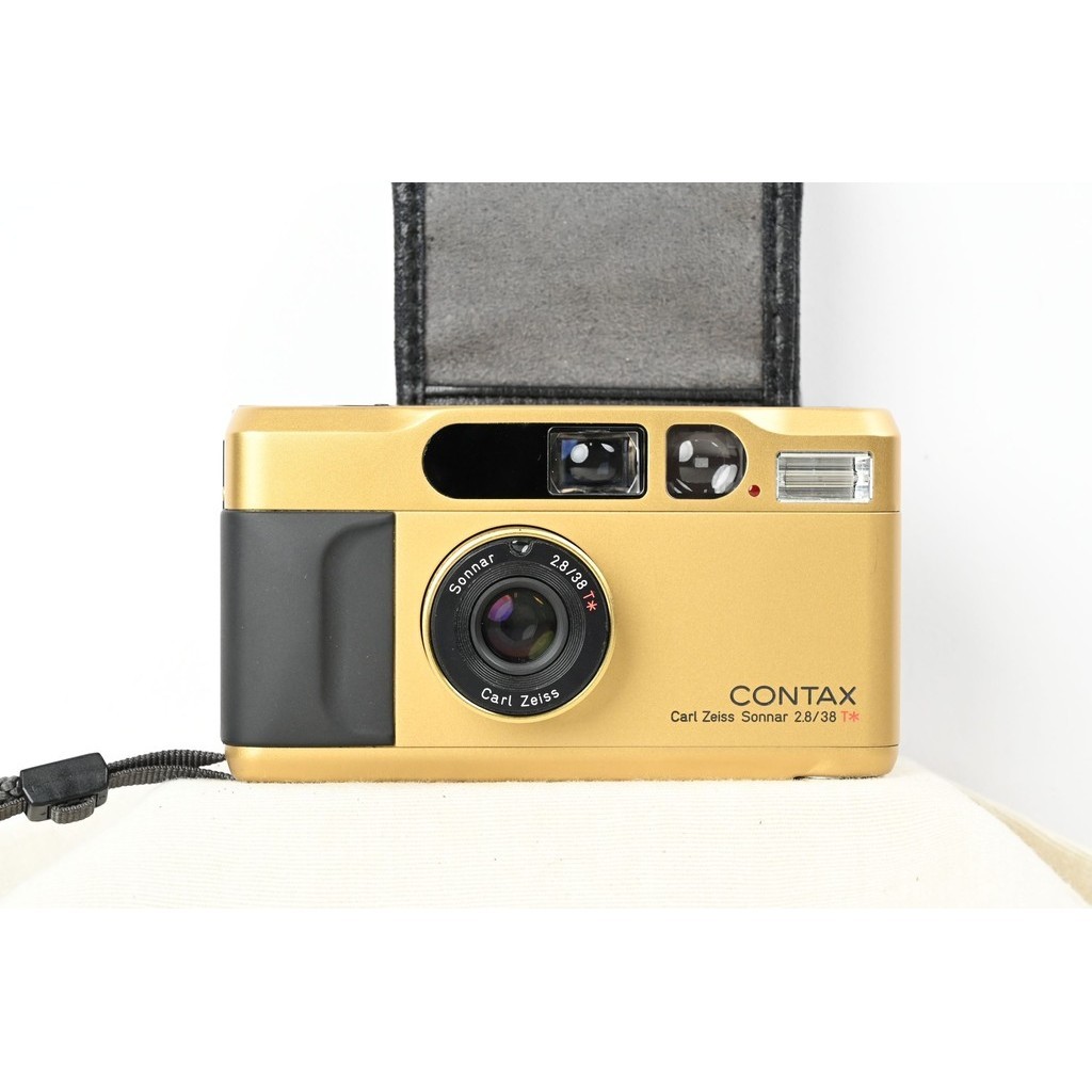 Contax T2 （金）#092919 有手腕帶 皮套