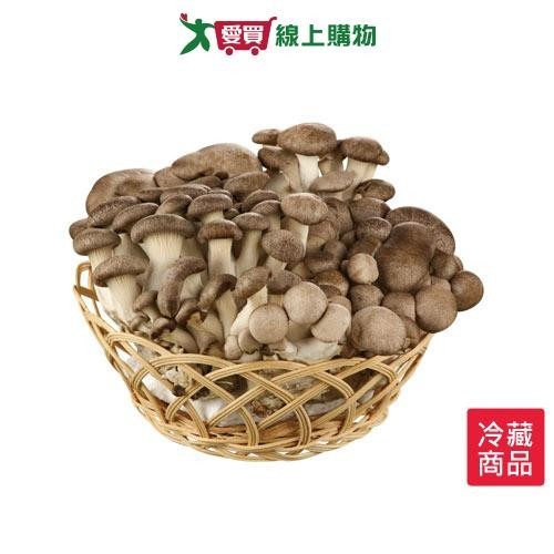 有機活株虎紋黑美人菇150G/包【愛買冷藏】