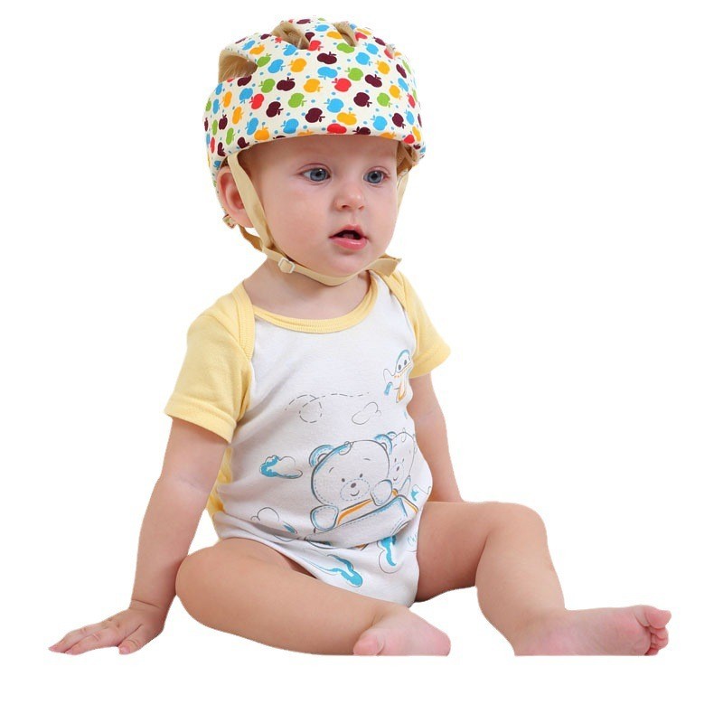 嬰兒帽 透氣舒適寶寶學步帽防護帽嬰兒安全帽安全無毒寶寶防摔帽
