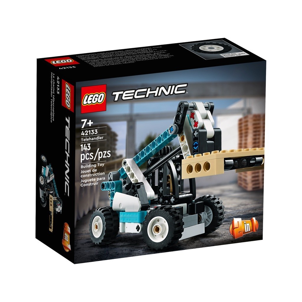 請先看內文 LEGO 樂高 Technic 科技系列 42133 Telehandler 伸縮臂叉車