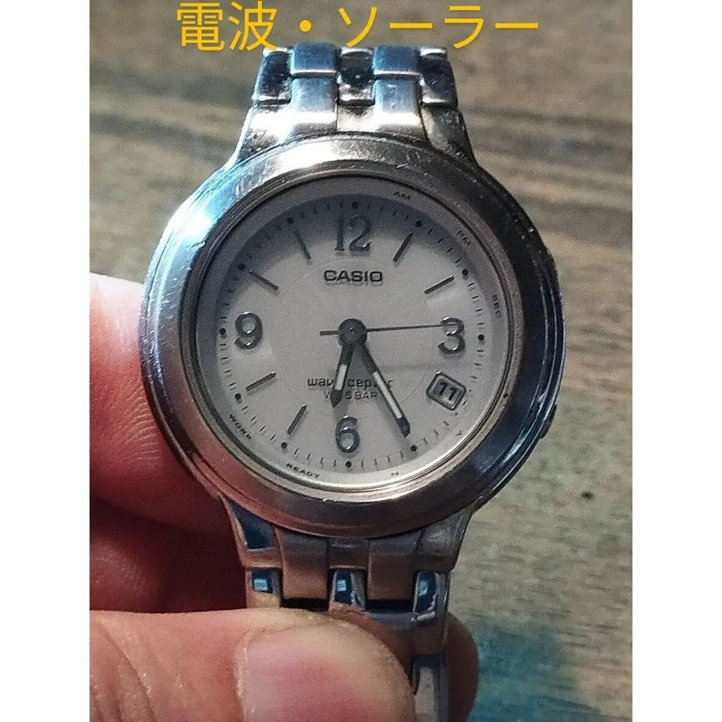 CASIO 手錶 WAVE CEPTOR 電波 太陽能 mercari 日本直送 二手