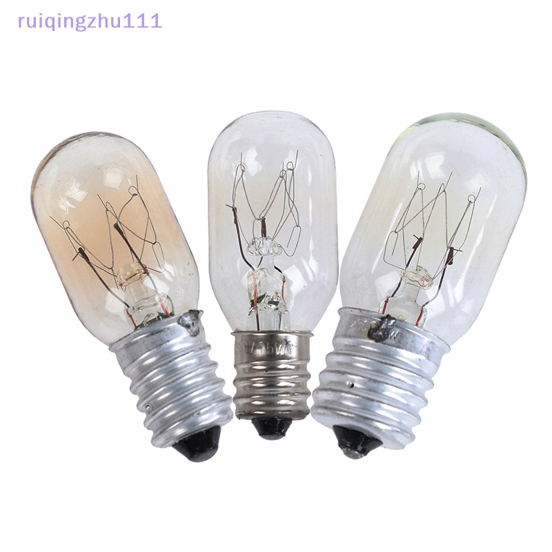[ruiqingzhu] 15w 冰箱燈泡微波燈 E12/E14/E17 烤麵包機/蒸汽燈泡燈 230V [TW]