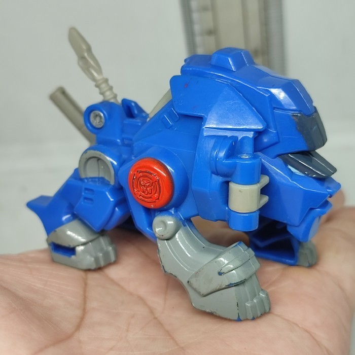 TRANSFORMERS 孩之寶 Playskool 變形金剛英雄救援機器人英勇獅子公仔