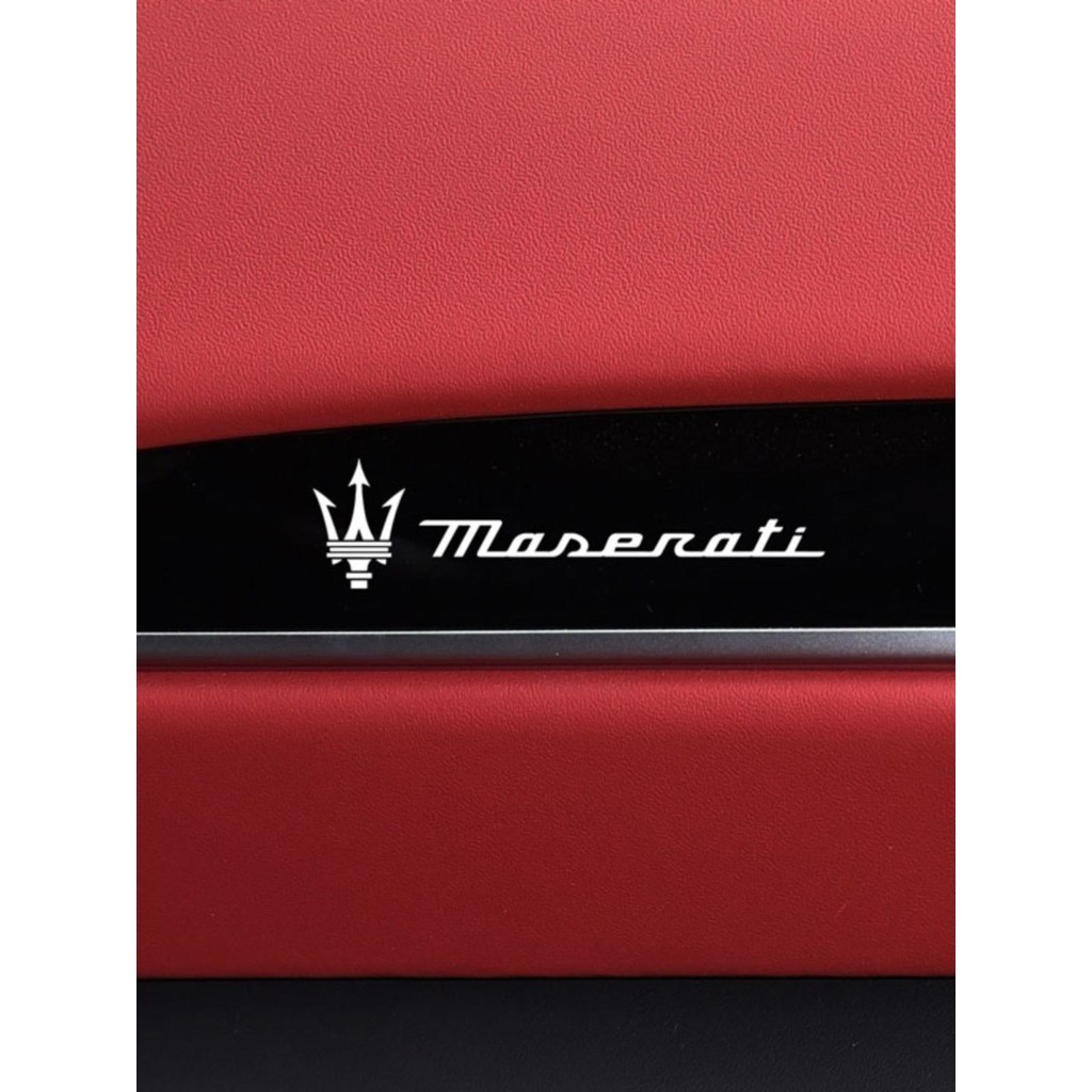 瑪莎拉蒂總裁 Ghibli Grecale Levante內飾改裝汽車貼紙金屬車標