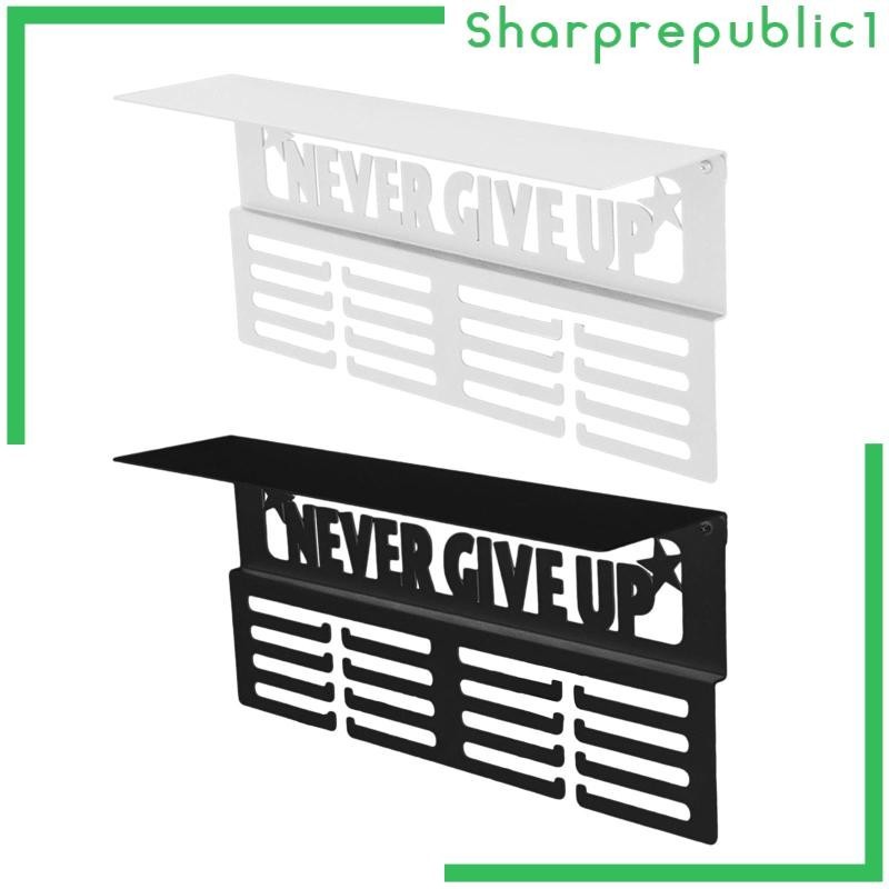 [Sharprepublic1] 獎牌衣架展示,獎杯架壁掛式棒球架運動獎牌架游泳比賽獎牌架