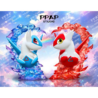 【心動GK】 PPAP 精靈寶可夢 小肥系列——水都雙子拉帝亞斯&拉帝歐斯 限定GK 公仔模型