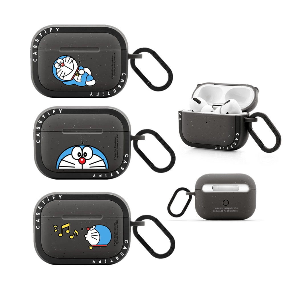 哆啦夢 Casetifg Doraemon Airpods Pro2 耳塞套啞光耳機套適用於 Airpods 3 Pro