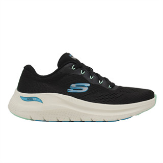 Skechers Arch Fit 2.0 女鞋 黑 藍 休閒鞋 健走鞋 [YUBO] 150051BKMT
