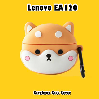 LENOVO 【高品質】適用於聯想 Ea120 手機殼軟矽膠小眾卡通耳機殼保護套