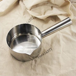 💥臺灣出貨#304不銹鋼水勺廚房傢用盛水瓢 加厚實長柄帶尖鴨嘴水殻水舀子豆漿